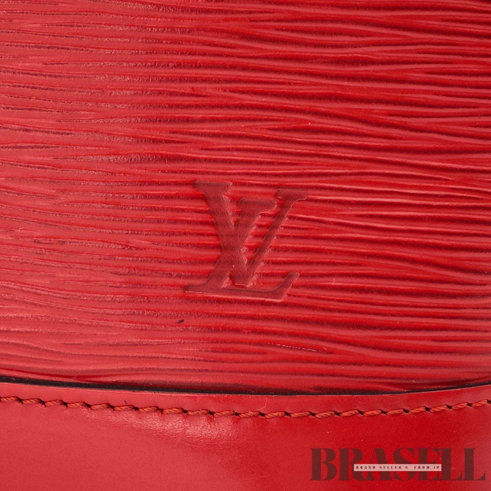 LOUIS VUITTON Epi Alma M52147 Handbag Red with Dust Bag 【ImportFeeFREE】