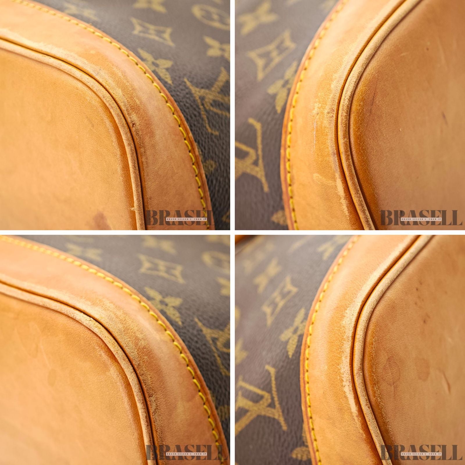 LOUIS VUITTON Monogram Alma PM M51130 Handbag Brown 【ImportFeeFREE】