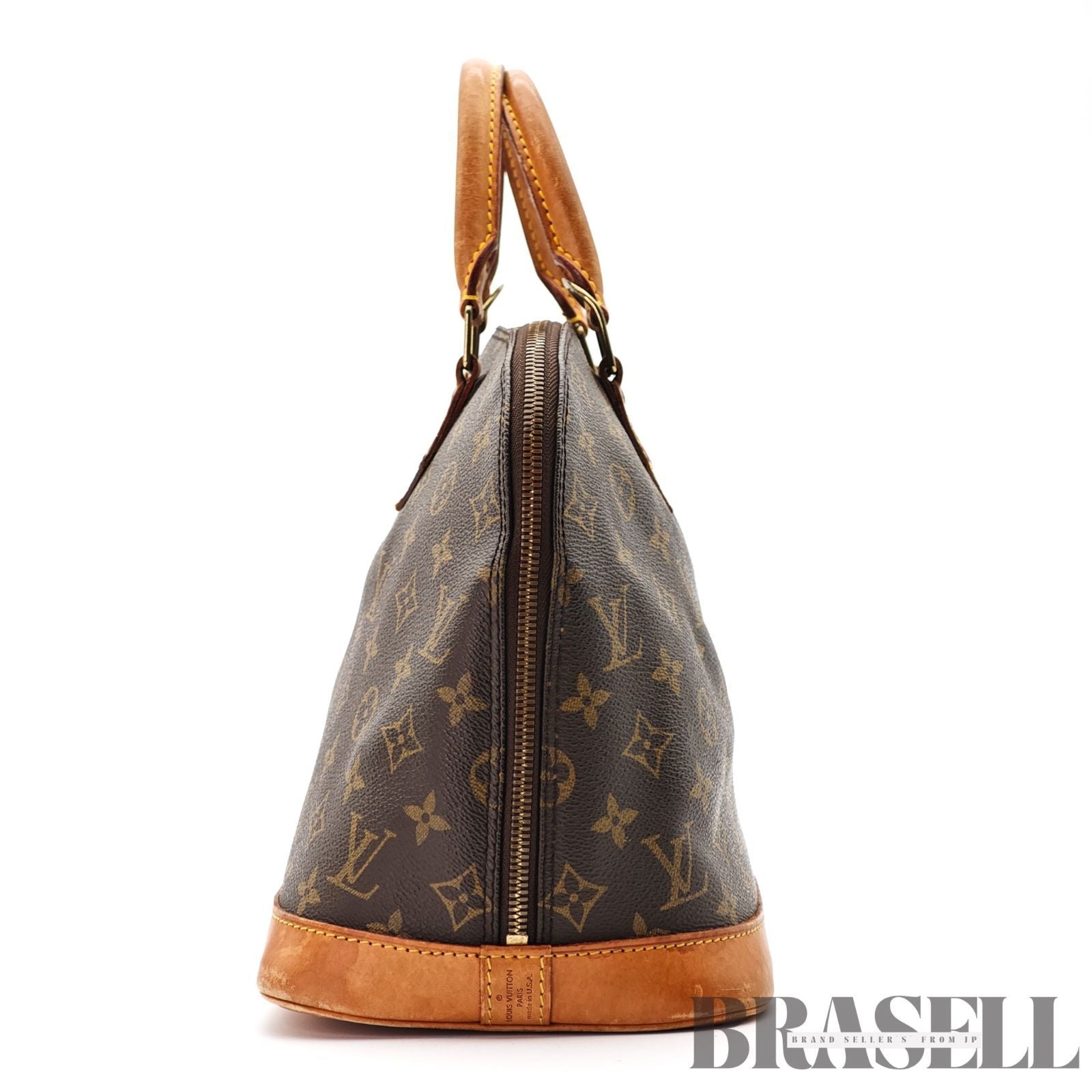 LOUIS VUITTON Monogram Alma PM M51130 Handbag Brown 【ImportFeeFREE】