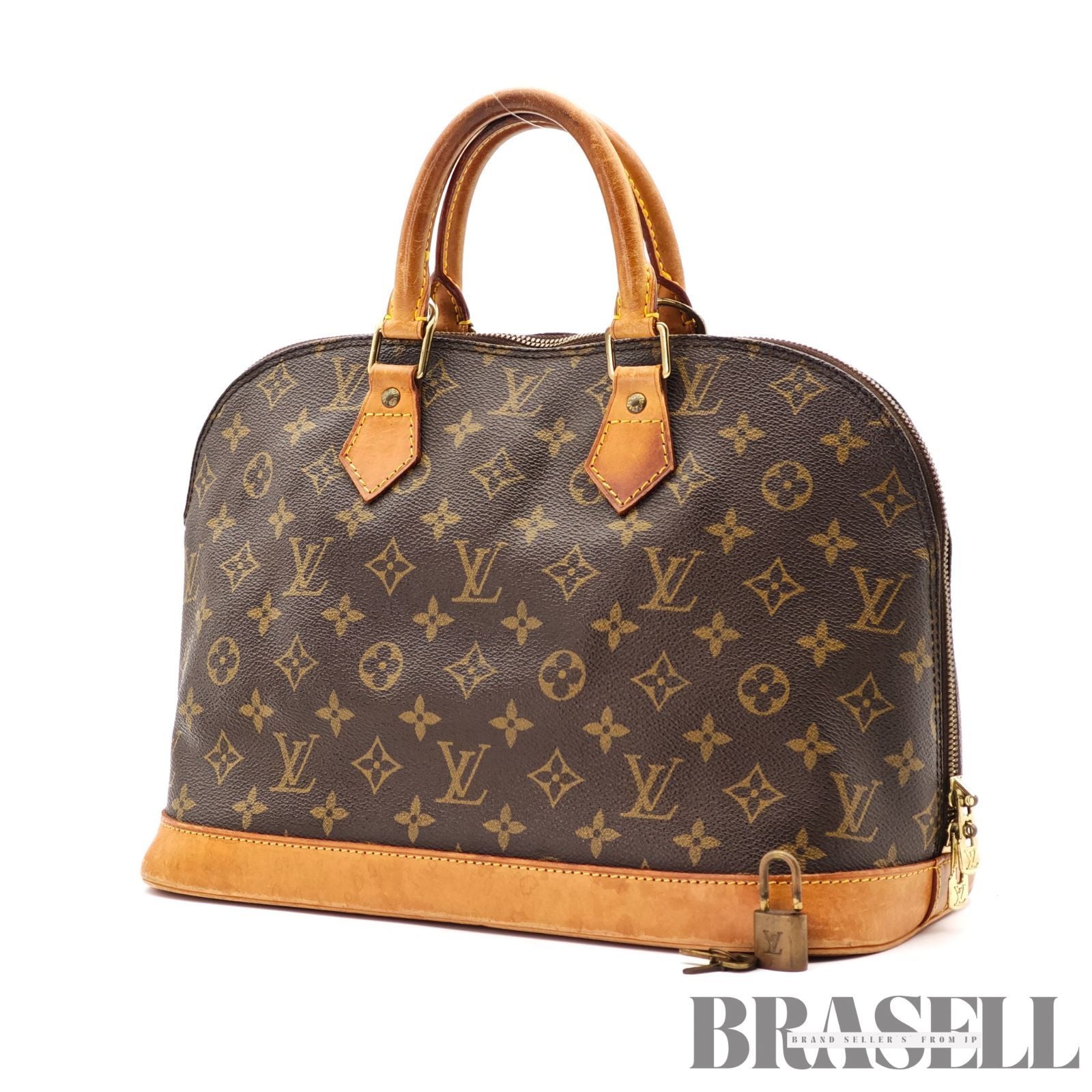LOUIS VUITTON Monogram Alma PM M51130 Handbag Brown 【ImportFeeFREE】