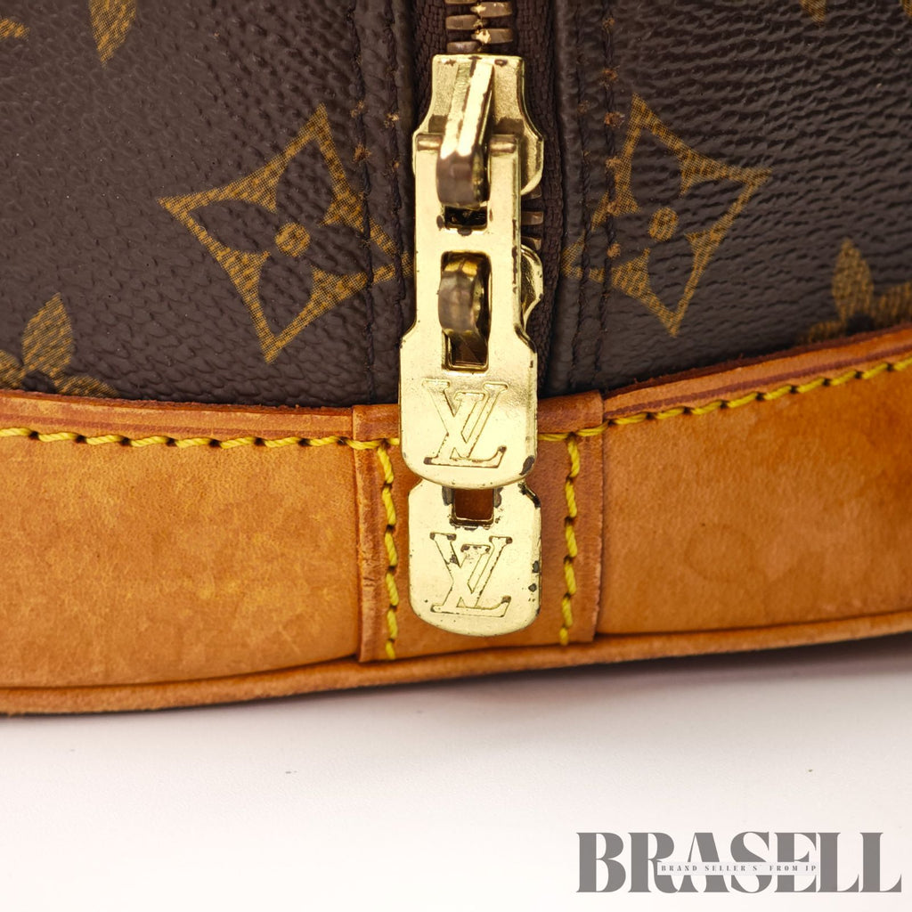LOUIS VUITTON Monogram Alma PM M51130 Handbag Brown 【ImportFeeFREE】