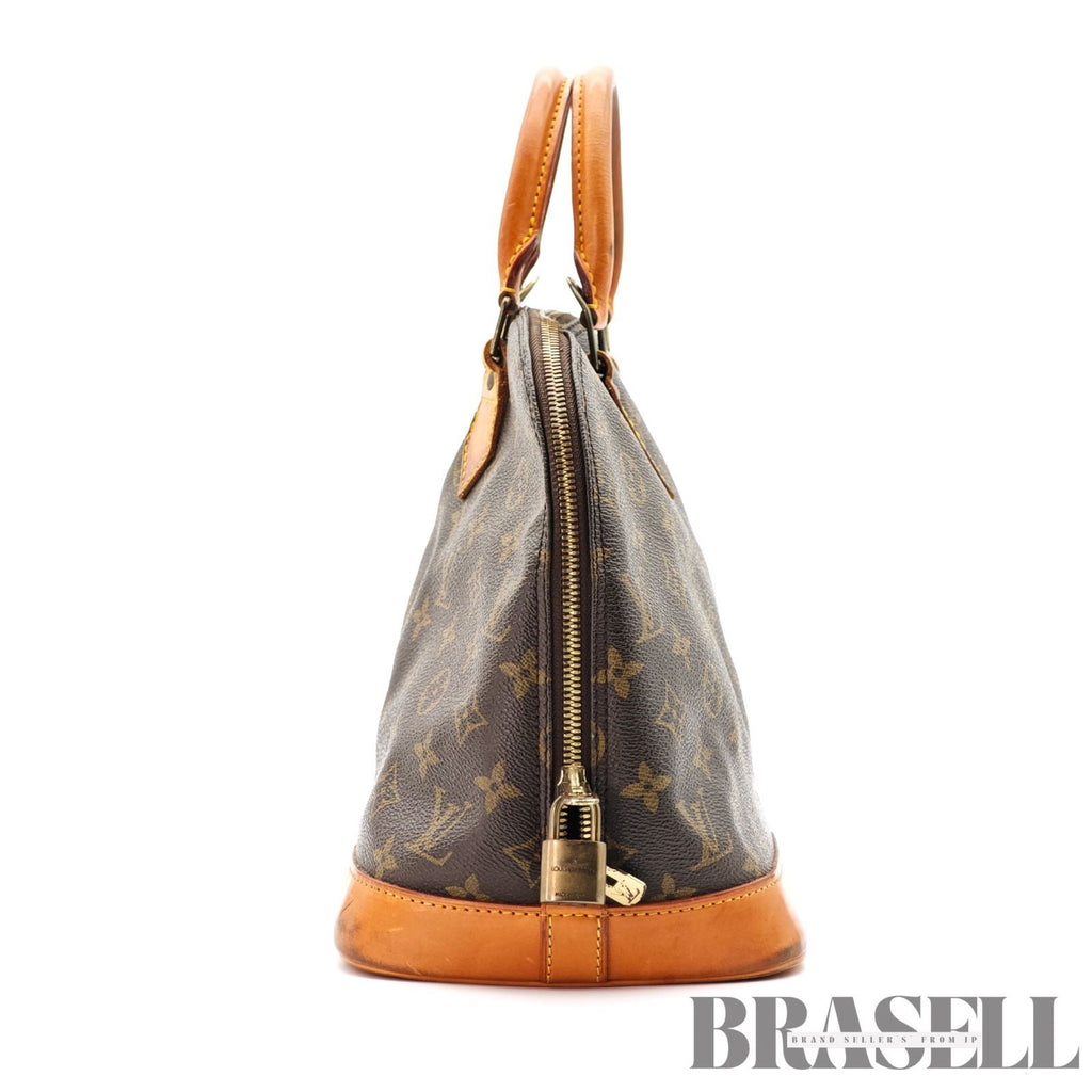 LOUIS VUITTON Monogram Alma PM M51130 Handbag Brown 【ImportFeeFREE】