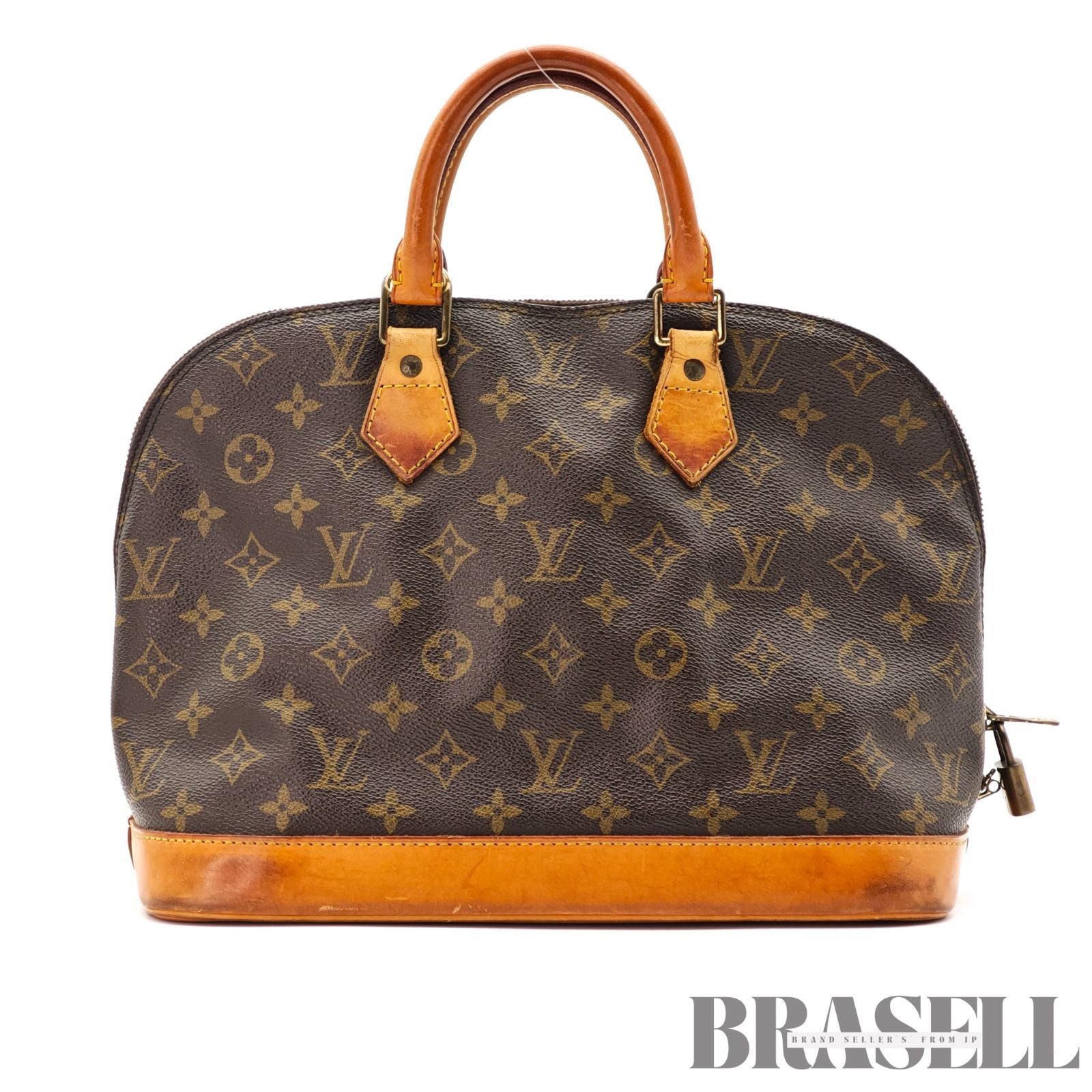 LOUIS VUITTON Monogram Alma PM M51130 Handbag Brown 【ImportFeeFREE】