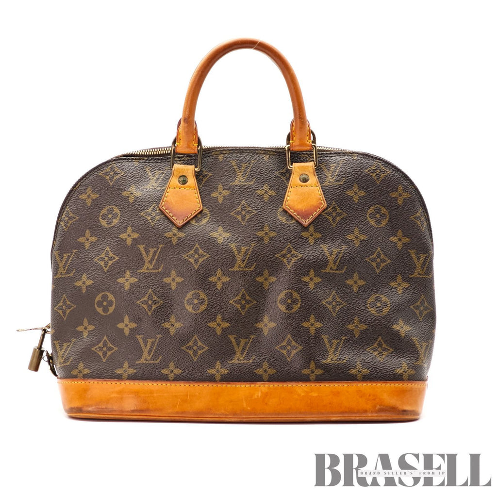 LOUIS VUITTON Monogram Alma PM M51130 Handbag Brown 【ImportFeeFREE】