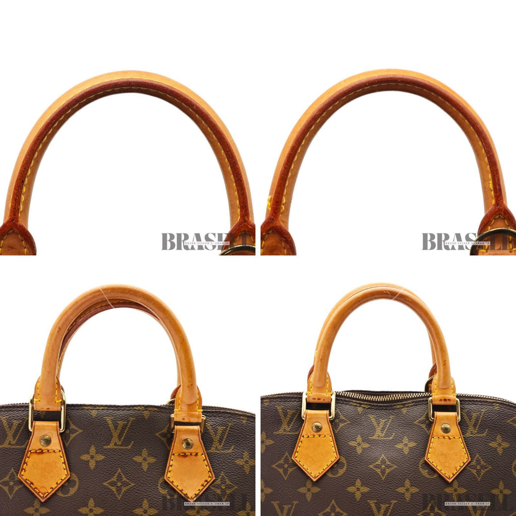 LOUIS VUITTON Monogram Alma PM M51130 Handbag Brown【ImportFeeFREE】