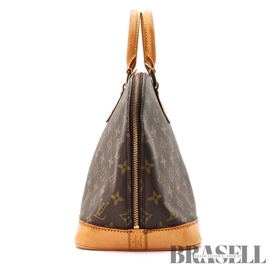LOUIS VUITTON Monogram Alma PM M51130 Handbag Brown【ImportFeeFREE】