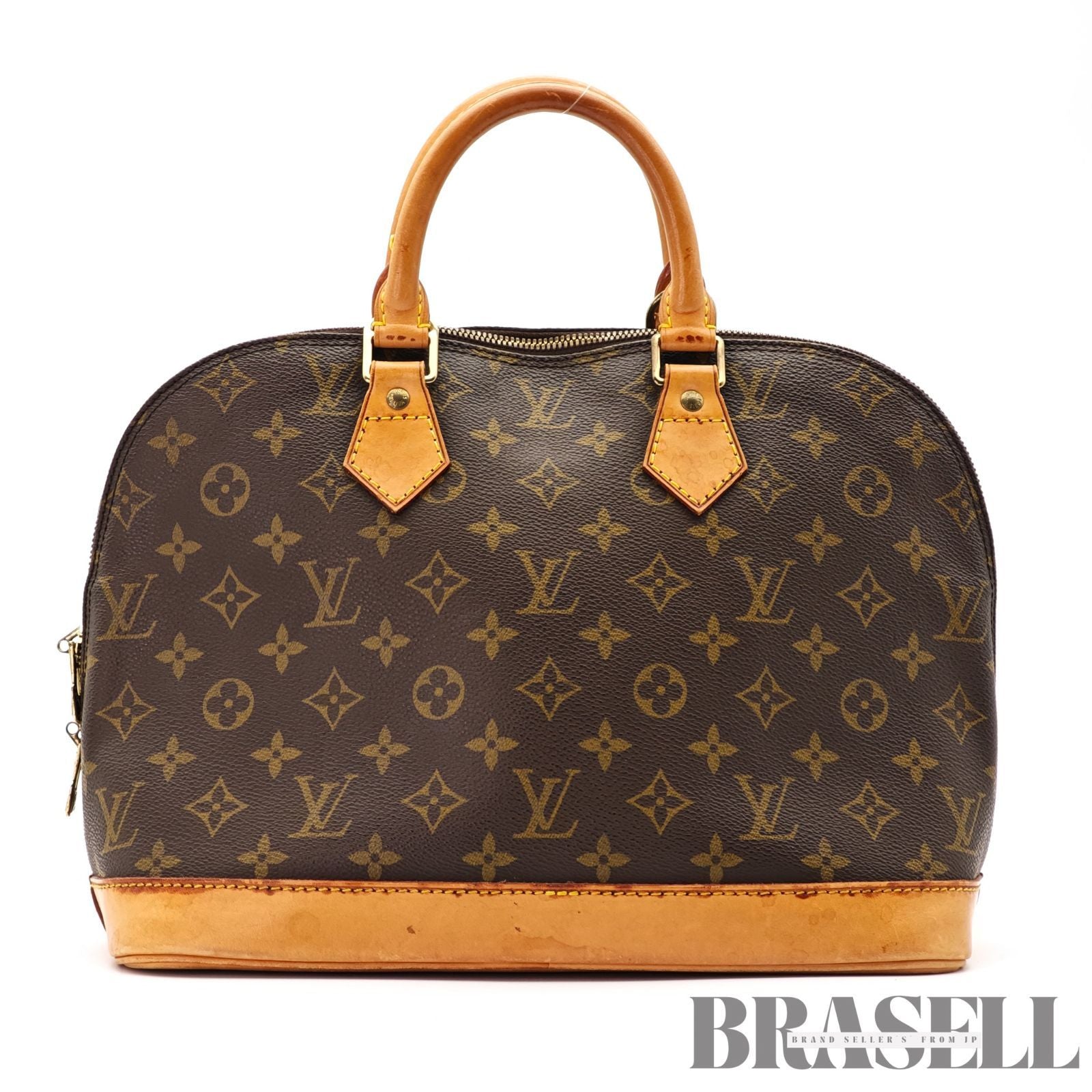 LOUIS VUITTON Monogram Alma PM M51130 Handbag Brown【ImportFeeFREE】