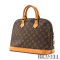 LOUIS VUITTON Monogram Alma PM M51130 Handbag Brown【ImportFeeFREE】