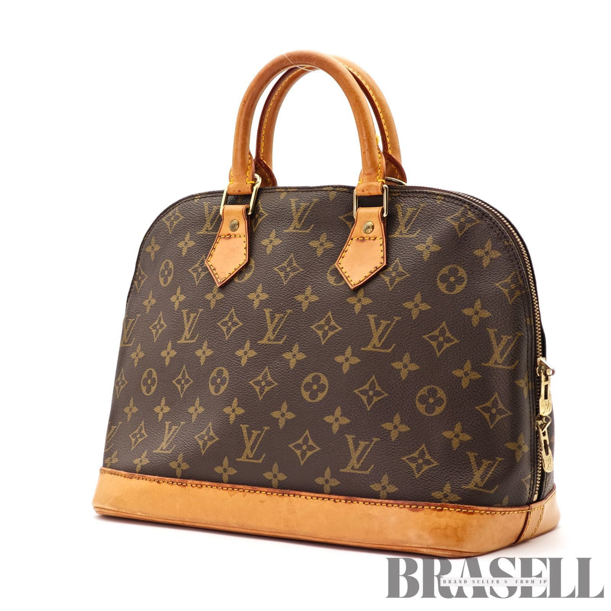LOUIS VUITTON Monogram Alma PM M51130 Handbag Brown【ImportFeeFREE】