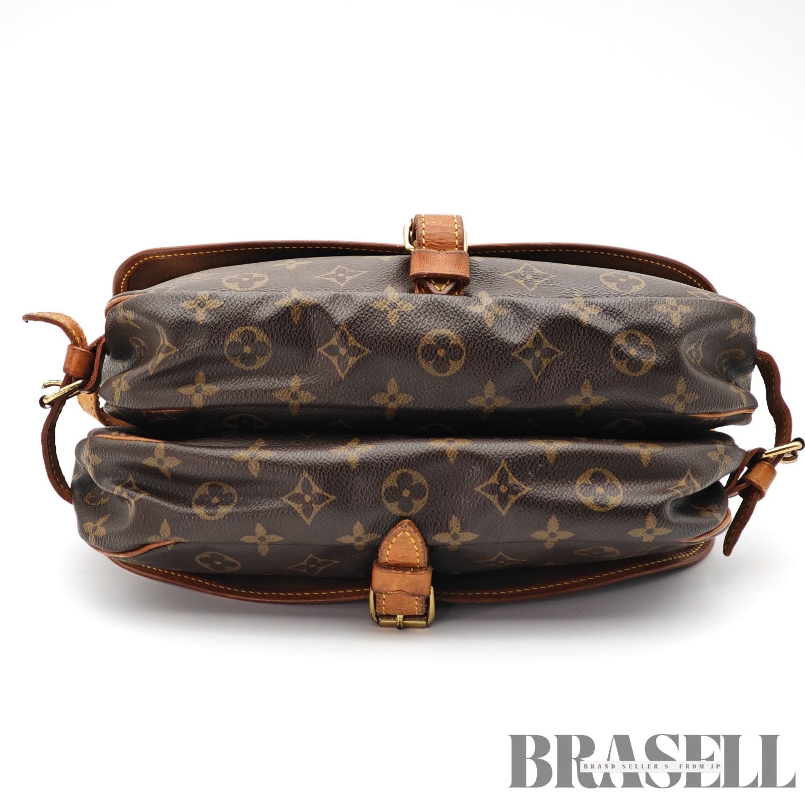 LOUIS VUITTON Monogram Saumur 30 M42256 Shoulder Bag Flap Bag 【ImportFeeFREE】