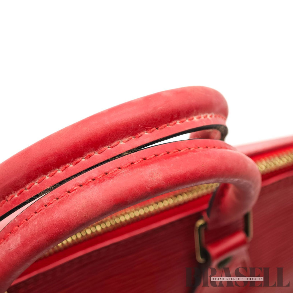 LOUIS VUITTON Epi Alma M52147 Handbag Red Women's Leather Bag【ImportFeeFREE】