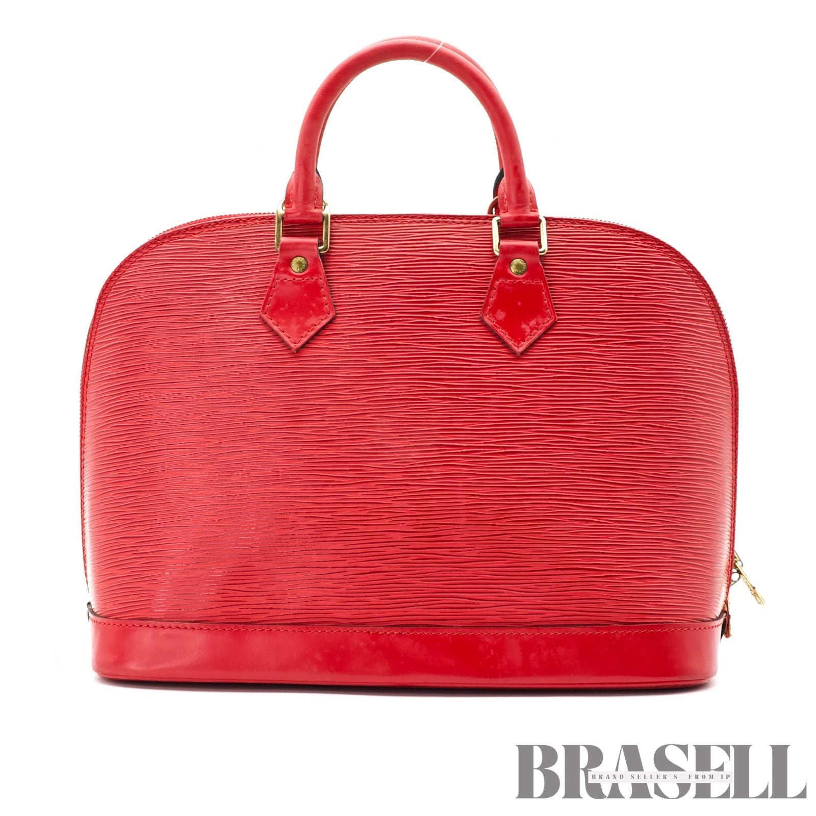LOUIS VUITTON Epi Alma M52147 Handbag Red Women's Leather Bag【ImportFeeFREE】