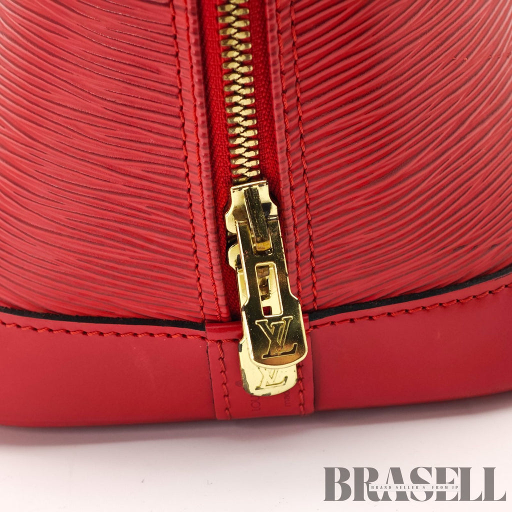 LOUIS VUITTON Epi Alma M52147 Handbag Red Women's Leather Bag【ImportFeeFREE】
