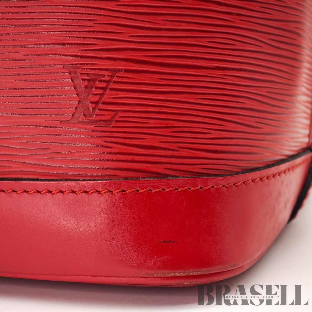 LOUIS VUITTON Epi Alma M52147 Handbag Red Women's Leather Bag【ImportFeeFREE】