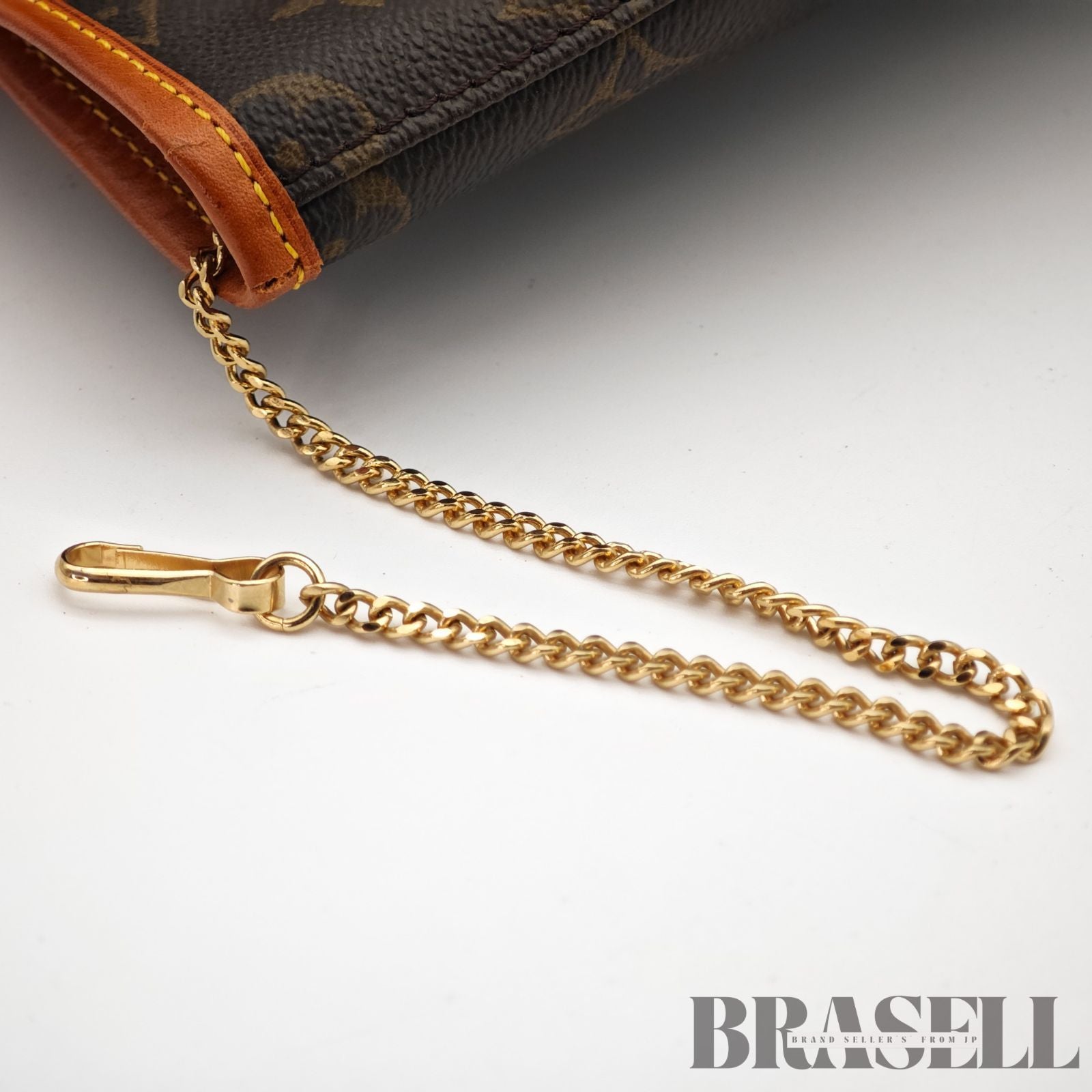LOUIS VUITTON Monogram Bucket GM M42236 Tote Bucket Bag Brown 【ImportFeeFREE】