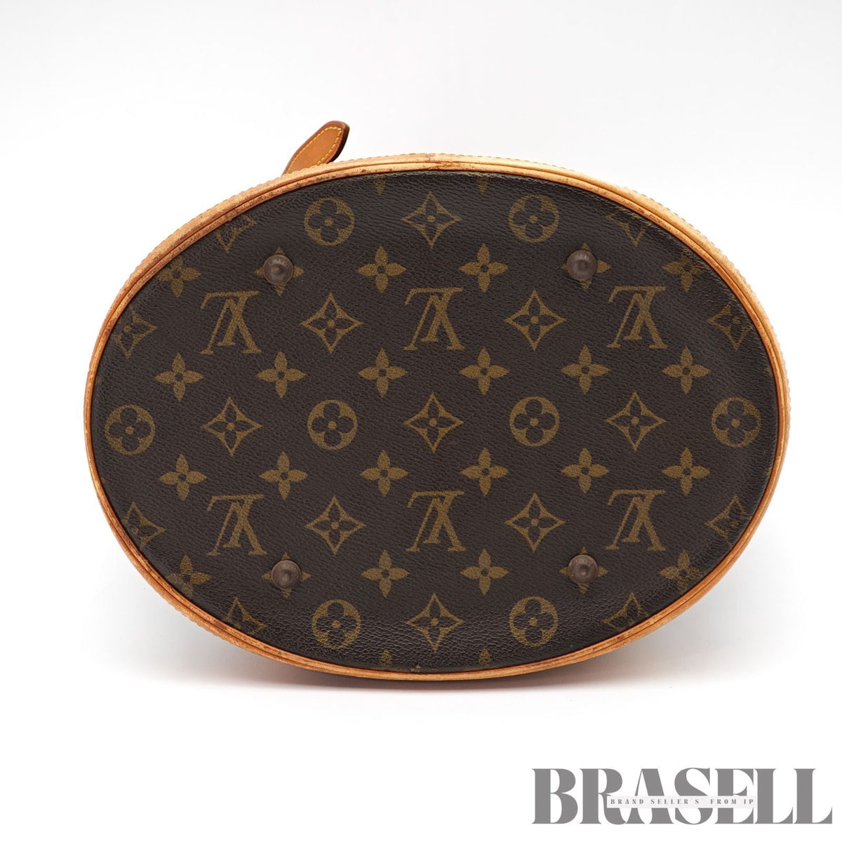 LOUIS VUITTON Monogram Bucket GM M42236 Tote Bucket Bag Brown 【ImportFeeFREE】