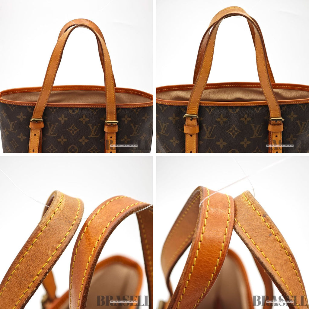 LOUIS VUITTON Monogram Bucket GM M42236 Tote Bucket Bag Brown 【ImportFeeFREE】