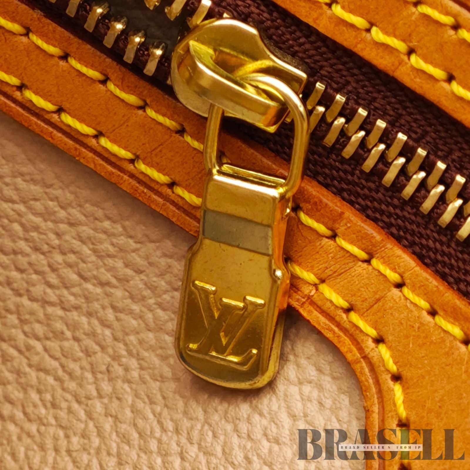 LOUIS VUITTON Monogram Bucket GM M42236 Tote Bucket Bag Brown 【ImportFeeFREE】