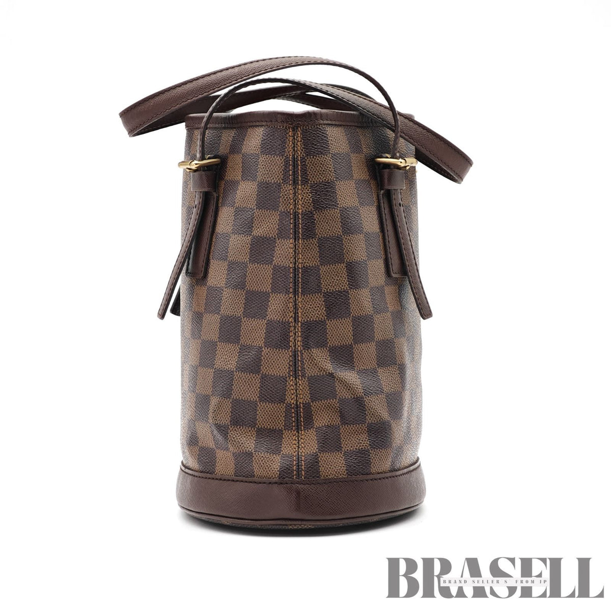 LOUIS VUITTON Damier Mare N42240 Bucket Tote Bag Brown【ImportFeeFREE】