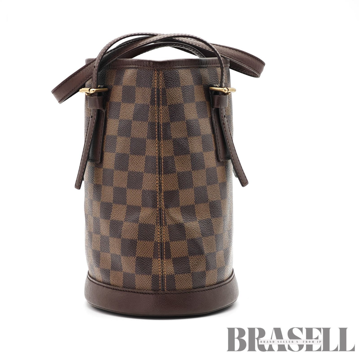 LOUIS VUITTON Damier Mare N42240 Bucket Tote Bag Brown【ImportFeeFREE】