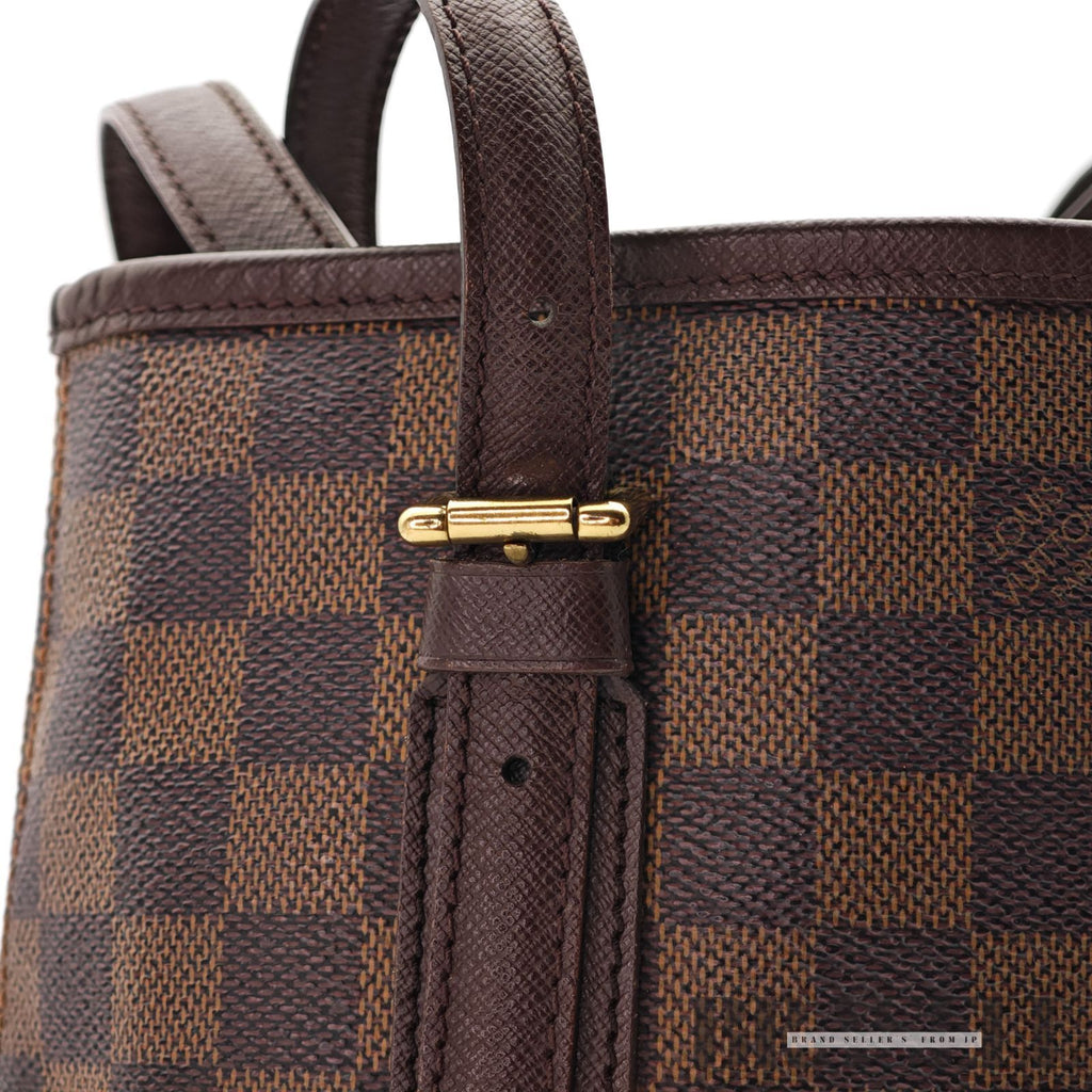LOUIS VUITTON Damier Mare N42240 Bucket Tote Bag Brown【ImportFeeFREE】