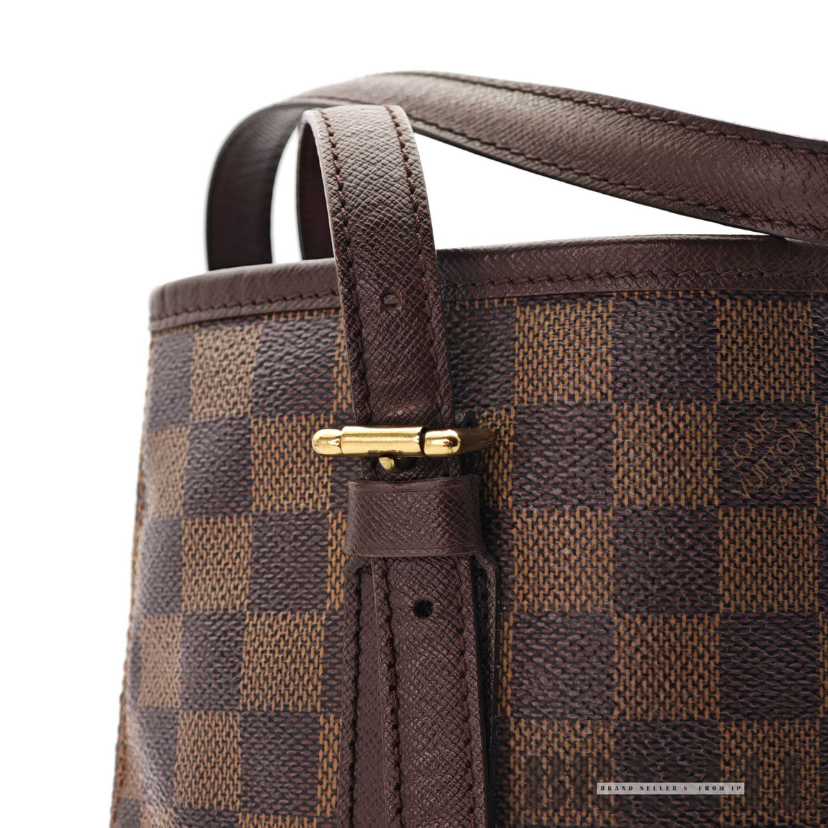 LOUIS VUITTON Damier Mare N42240 Bucket Tote Bag Brown【ImportFeeFREE】