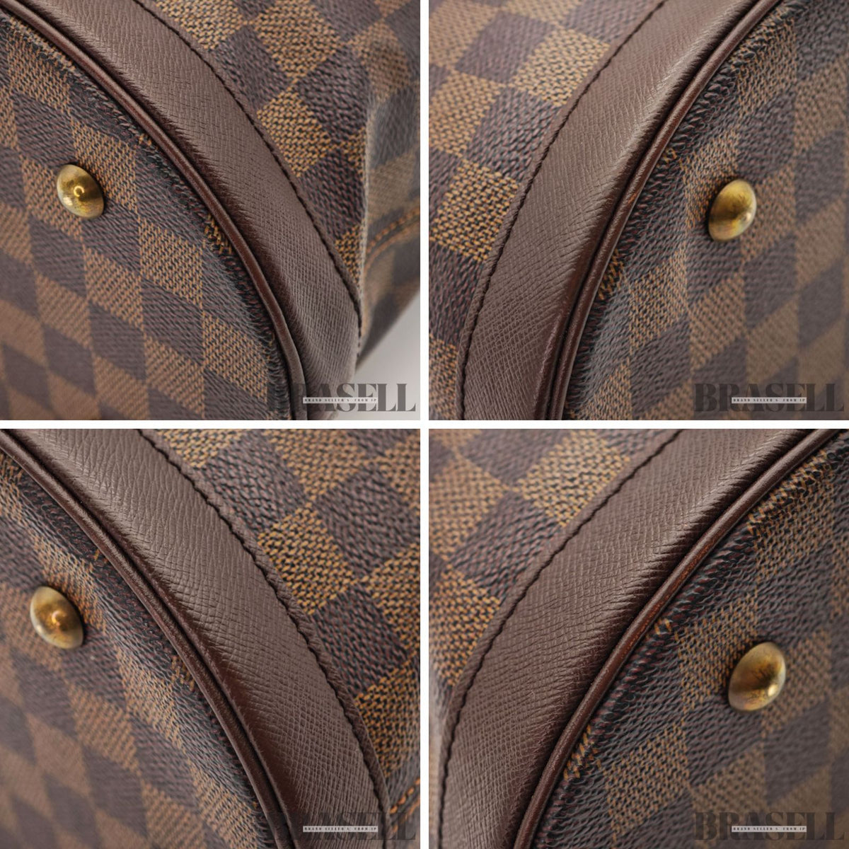 LOUIS VUITTON Damier Mare N42240 Bucket Tote Bag Brown【ImportFeeFREE】
