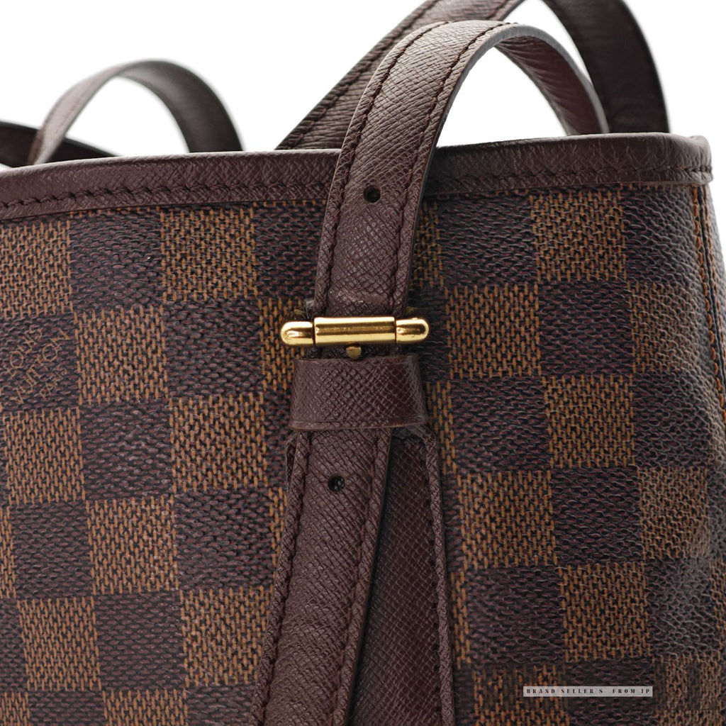 LOUIS VUITTON Damier Mare N42240 Bucket Tote Bag Brown【ImportFeeFREE】