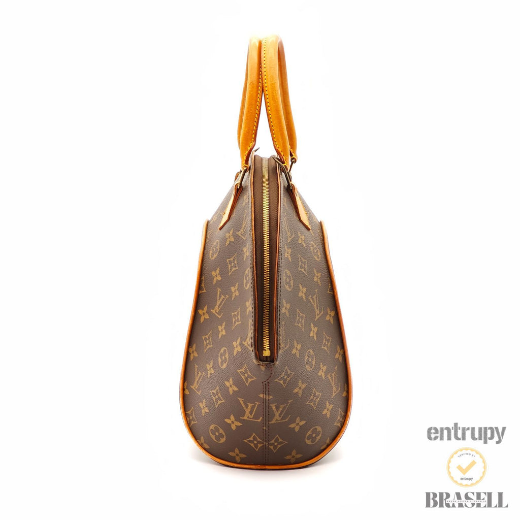 LOUIS VUITTON Ellipse MM M51126 Hand Bag Monogram Canvas Brown 【ImportFeeFREE】