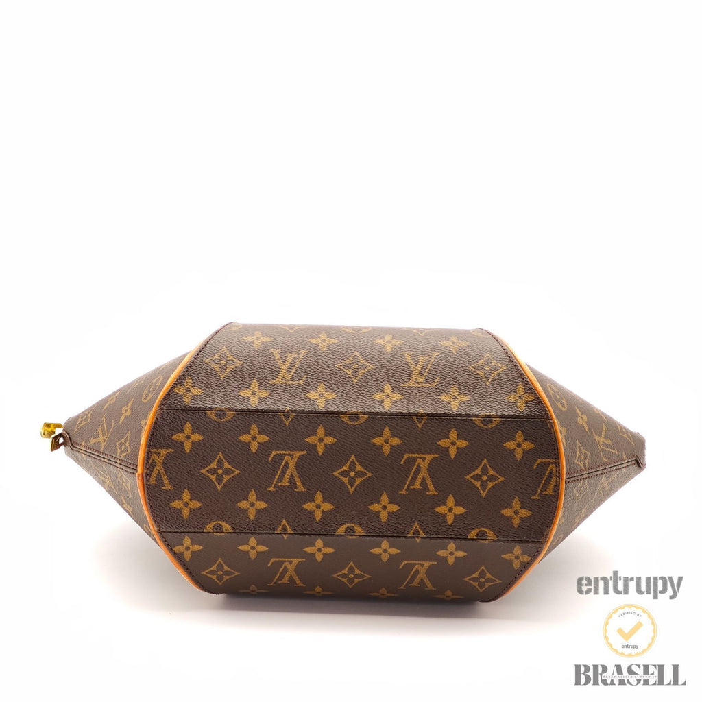 LOUIS VUITTON Ellipse MM M51126 Hand Bag Monogram Canvas Brown 【ImportFeeFREE】