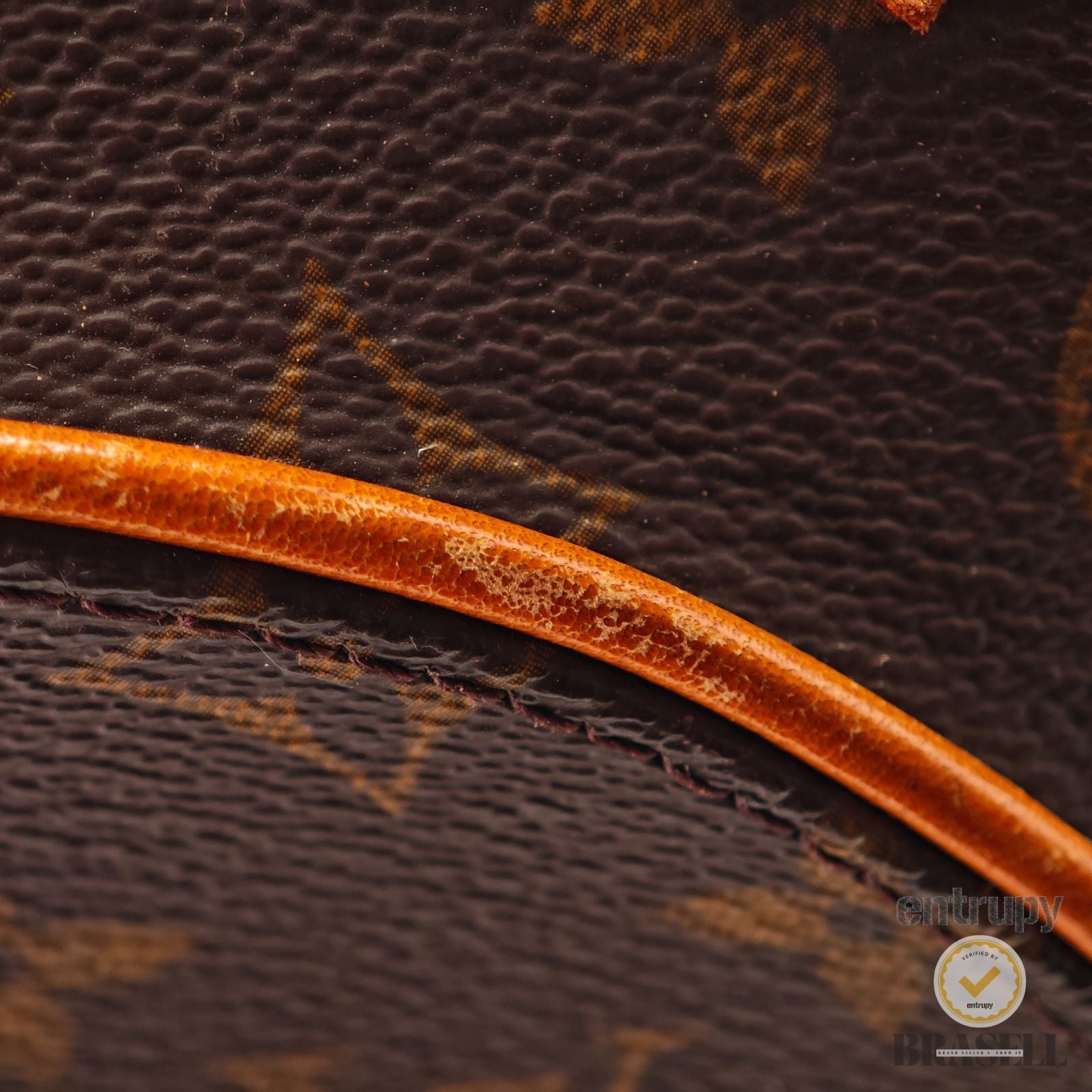 LOUIS VUITTON Ellipse MM M51126 Hand Bag Monogram Canvas Brown 【ImportFeeFREE】