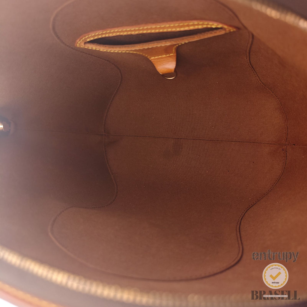 LOUIS VUITTON Ellipse MM M51126 Hand Bag Monogram Canvas Brown 【ImportFeeFREE】