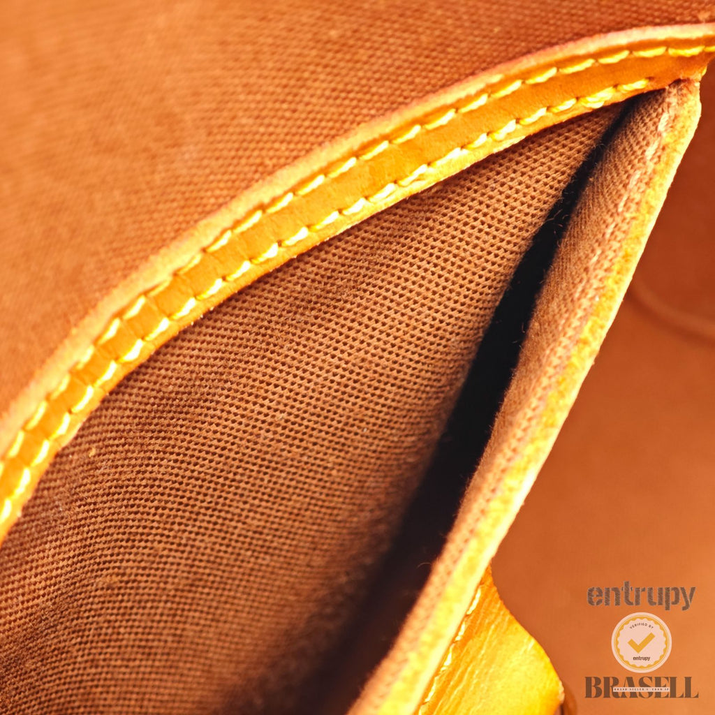 LOUIS VUITTON Ellipse MM M51126 Hand Bag Monogram Canvas Brown 【ImportFeeFREE】