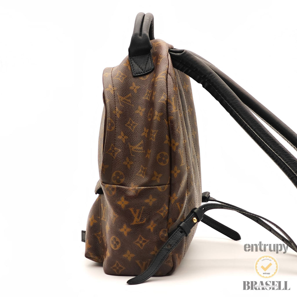 LOUIS VUITTON Palm Springs Backpack MM M41561 Monogram Brown 【ImportFeeFREE】