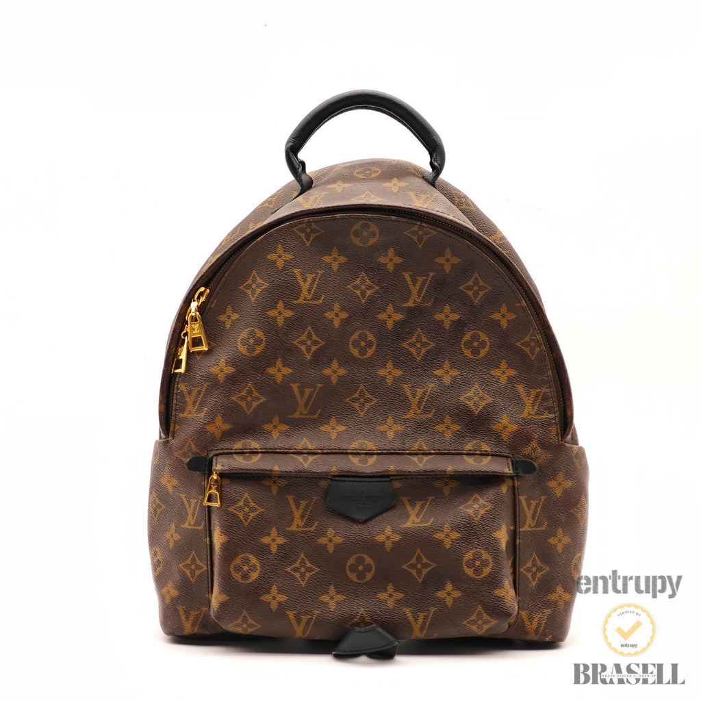 LOUIS VUITTON Palm Springs Backpack MM M41561 Monogram Brown 【ImportFeeFREE】