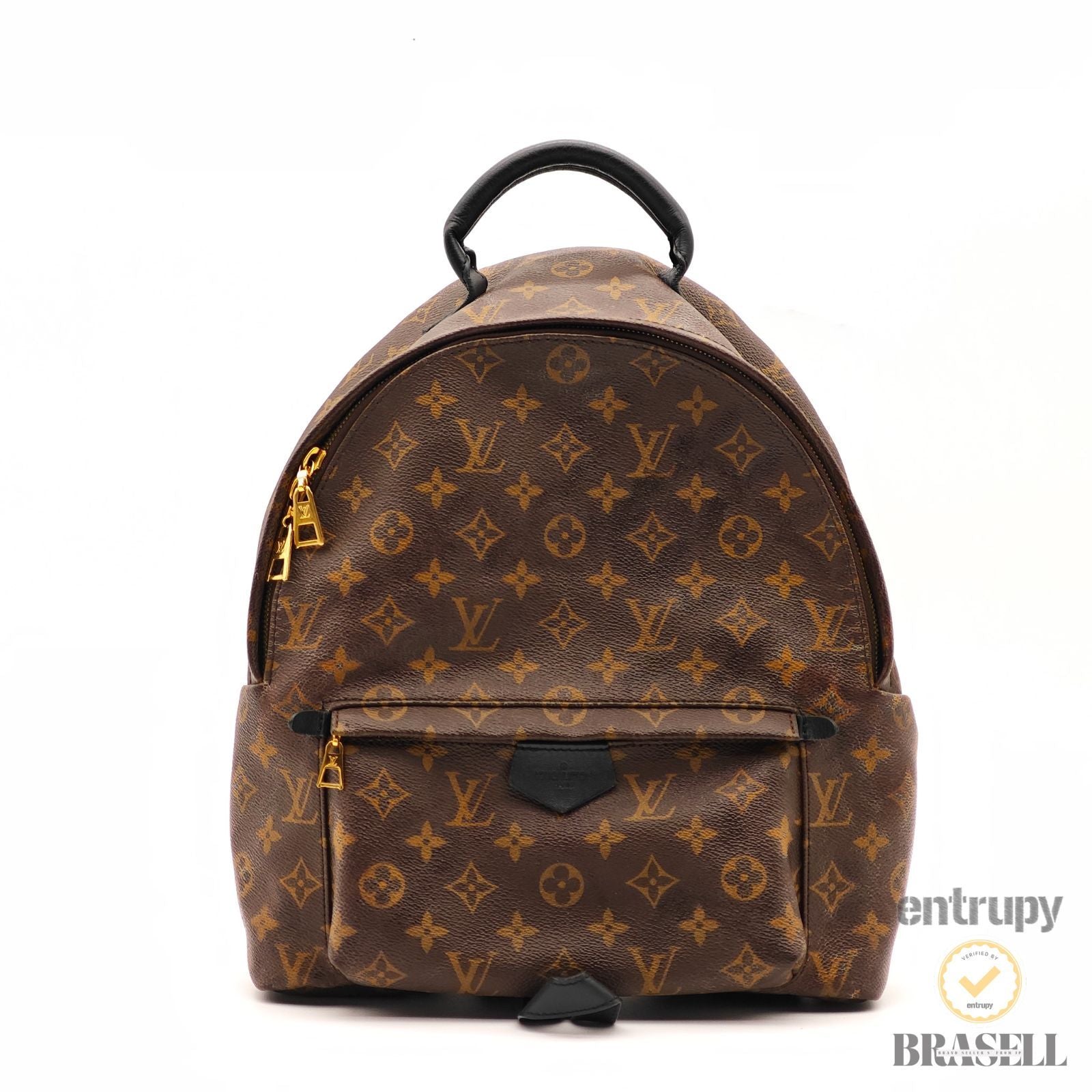 LOUIS VUITTON Palm Springs Backpack MM M41561 Monogram Brown 【ImportFeeFREE】