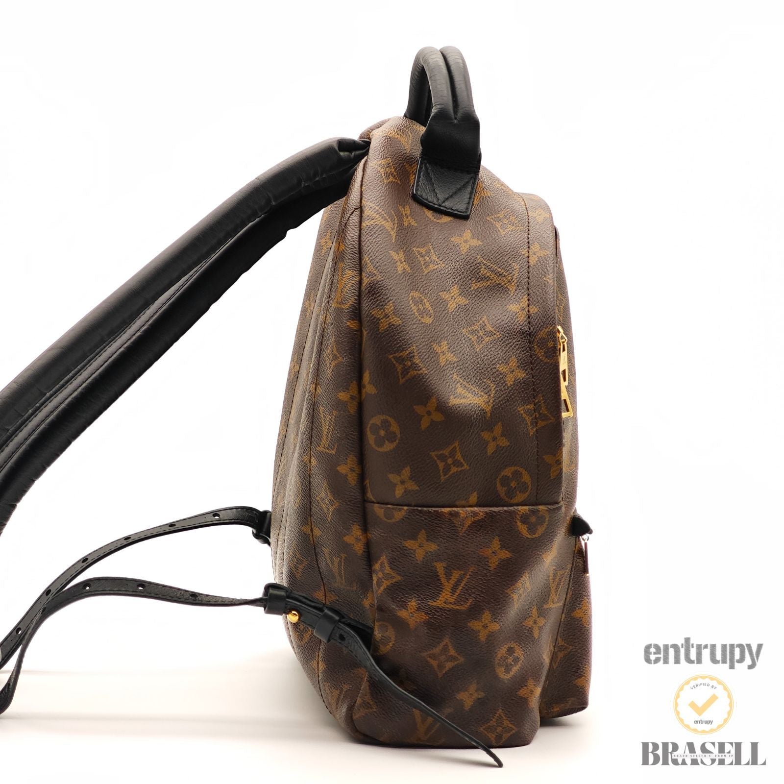 LOUIS VUITTON Palm Springs Backpack MM M41561 Monogram Brown 【ImportFeeFREE】