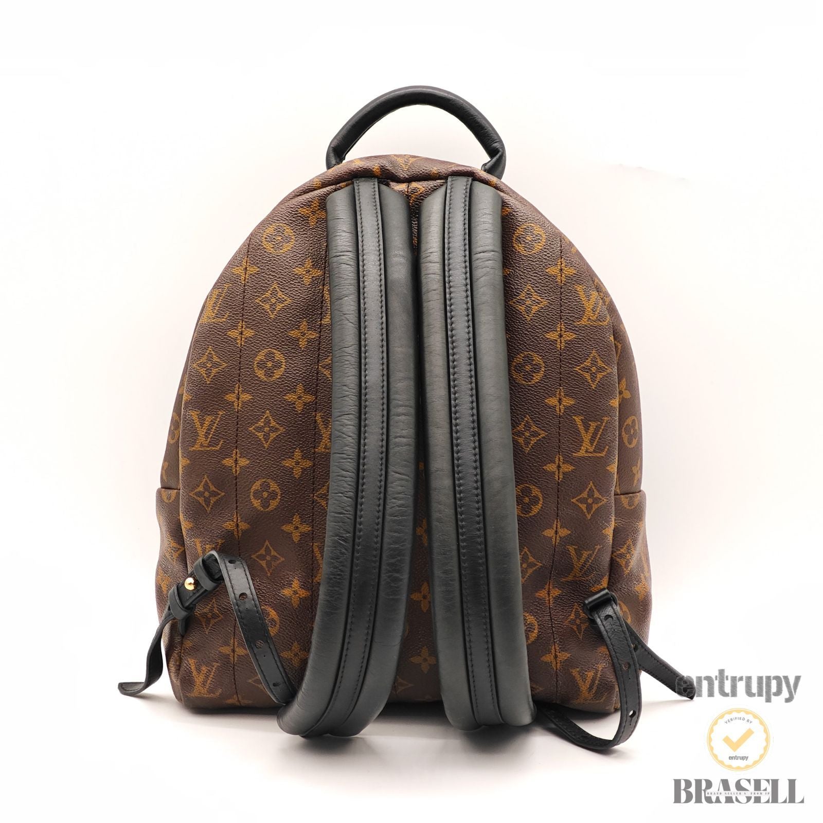 LOUIS VUITTON Palm Springs Backpack MM M41561 Monogram Brown 【ImportFeeFREE】