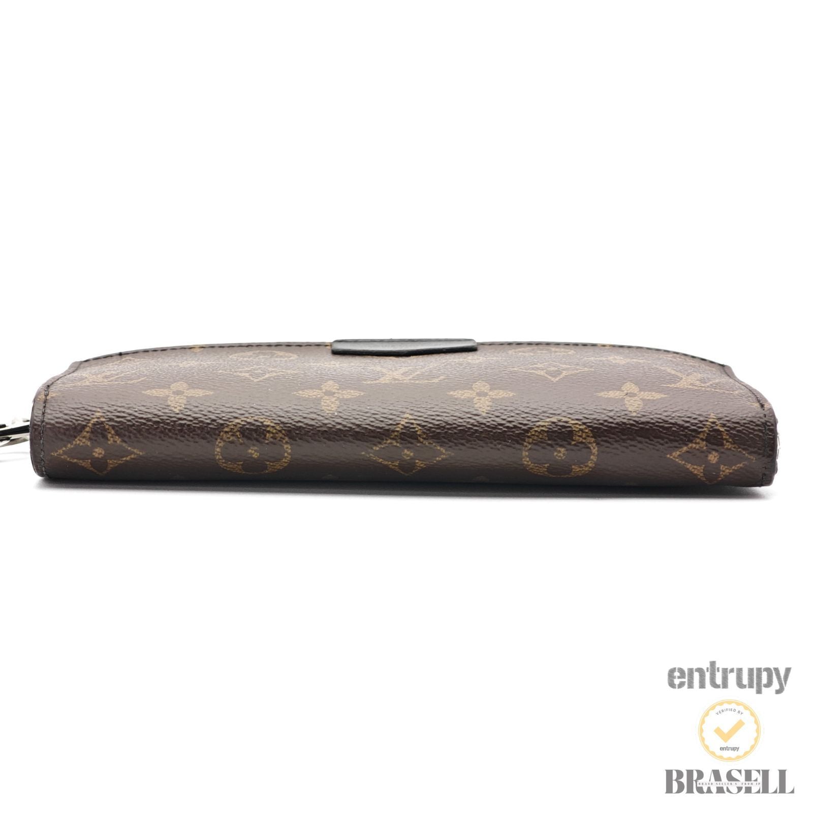LOUIS VUITTON Macassar Zippy Dragonne M69407 Long Wallet Brown 【ImportFeeFREE】