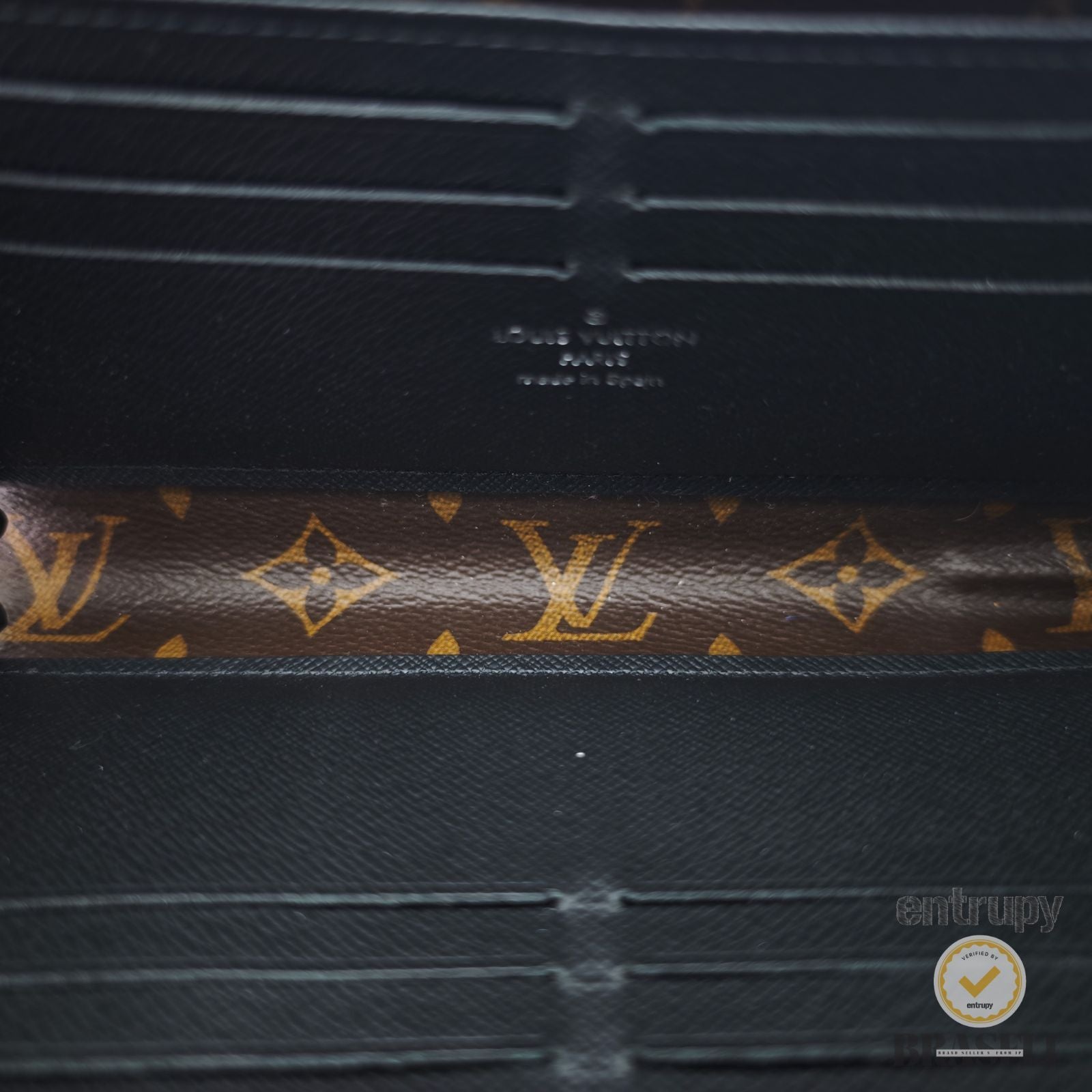 LOUIS VUITTON Macassar Zippy Dragonne M69407 Long Wallet Brown 【ImportFeeFREE】