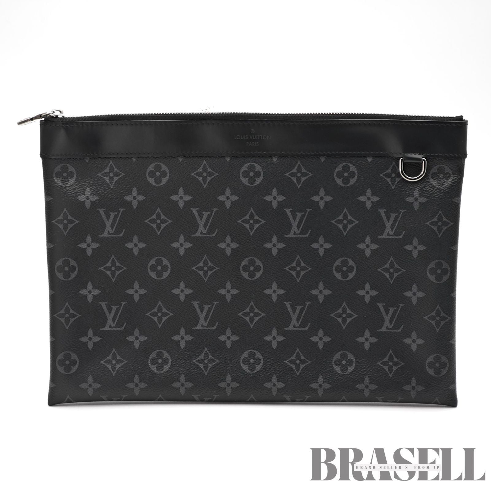 LOUIS VUITTON Eclipse Pochette Discovery M62291 Clutch Bag 【ImportFeeFREE】