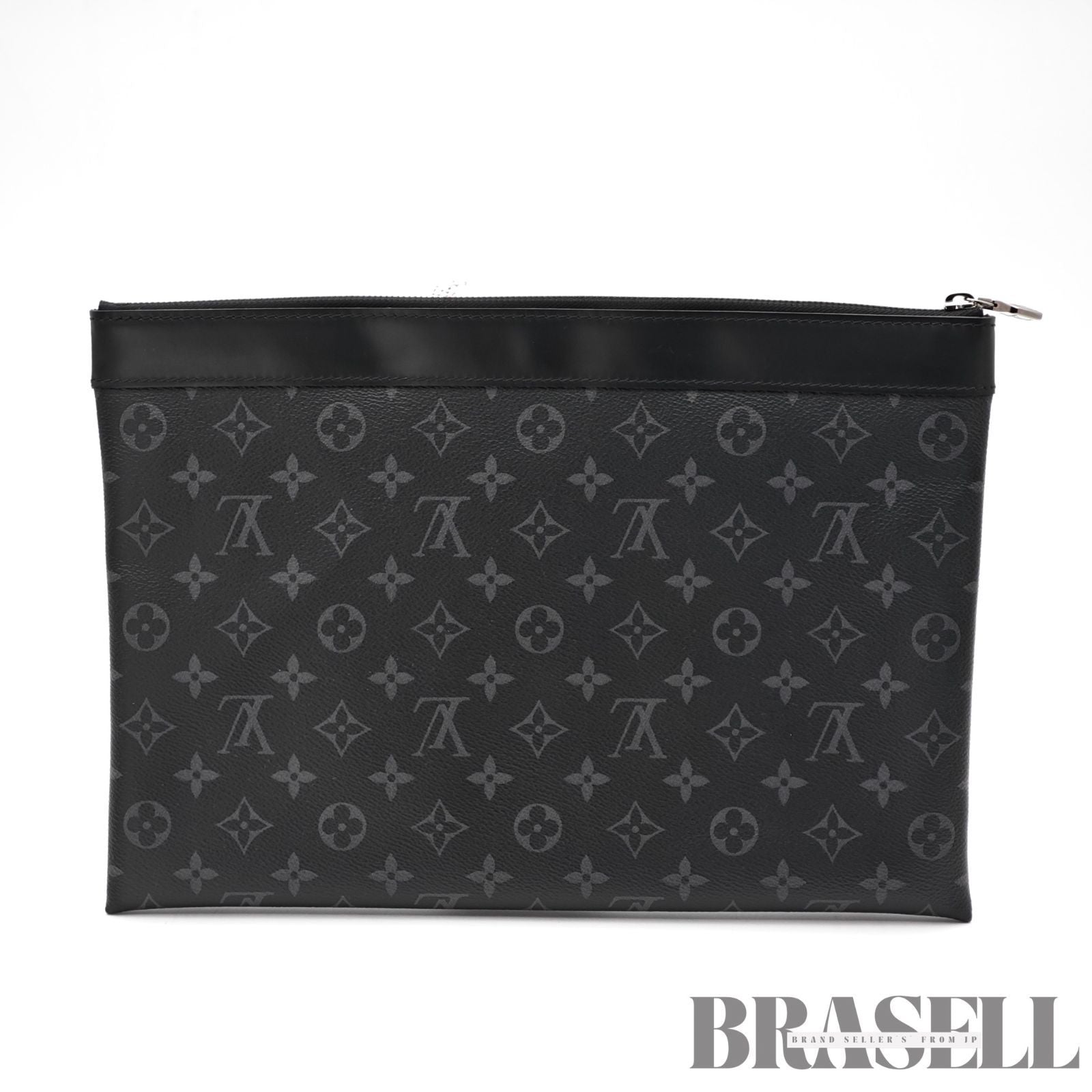 LOUIS VUITTON Eclipse Pochette Discovery M62291 Clutch Bag 【ImportFeeFREE】
