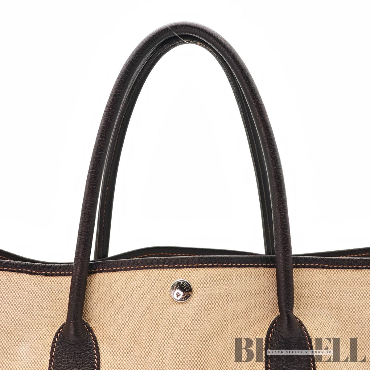 HERMES Garden Party PM Tote Bag White Women's Men's【ImportFeeFREE】
