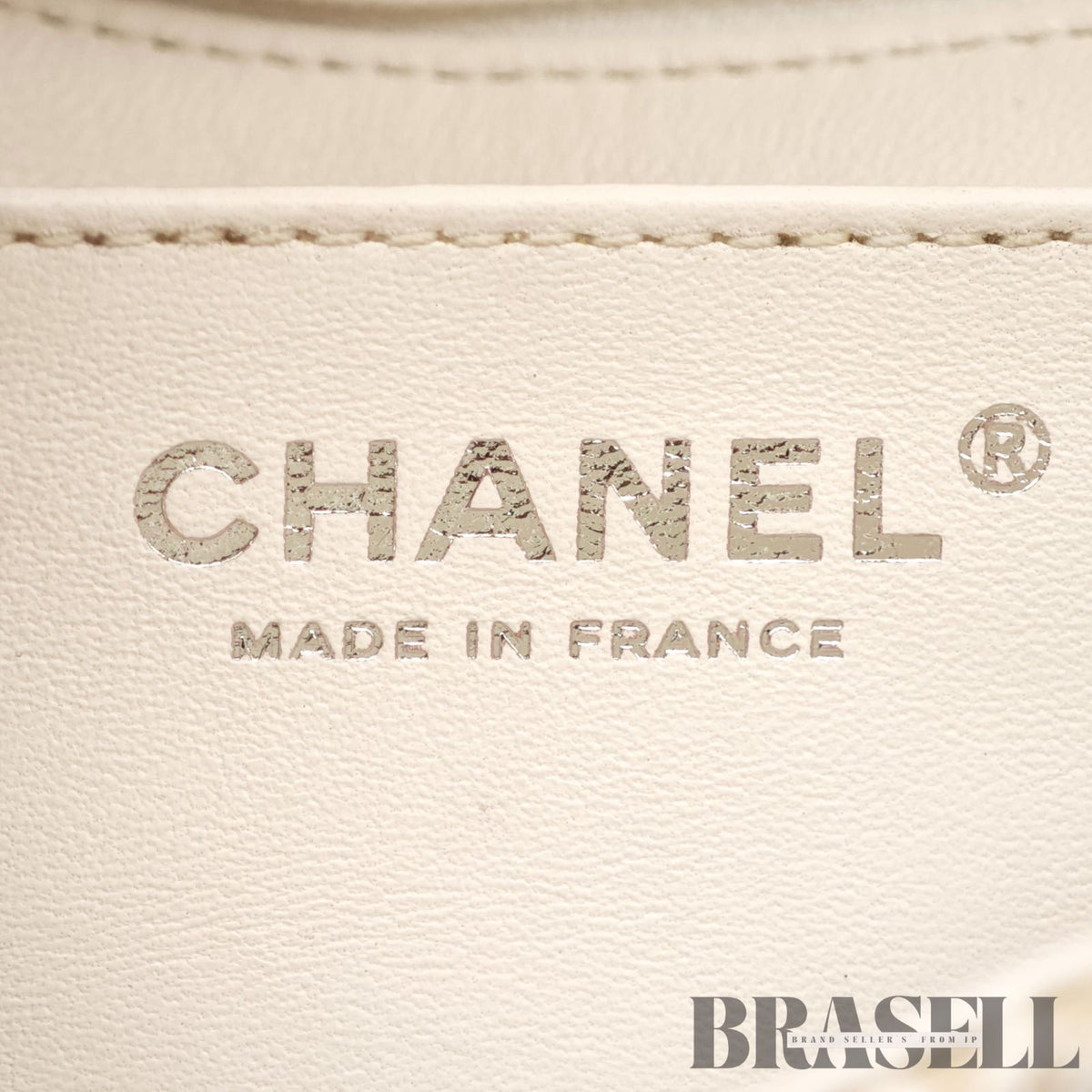 CHANEL Tweed Single Flap Shoulder Bag Pearl White Women's【ImportFeeFREE】