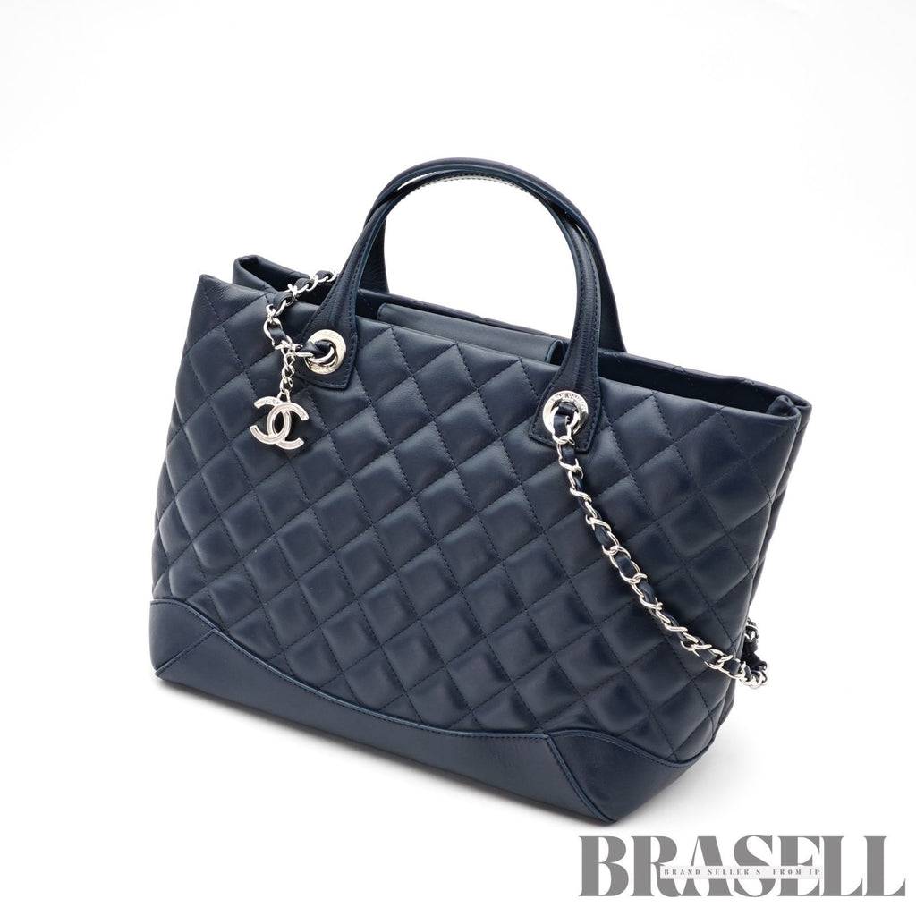 CHANEL Matelasse 2way Chain Shoulder Bag Tote Bag Lambskin 【ImportFeeFREE】