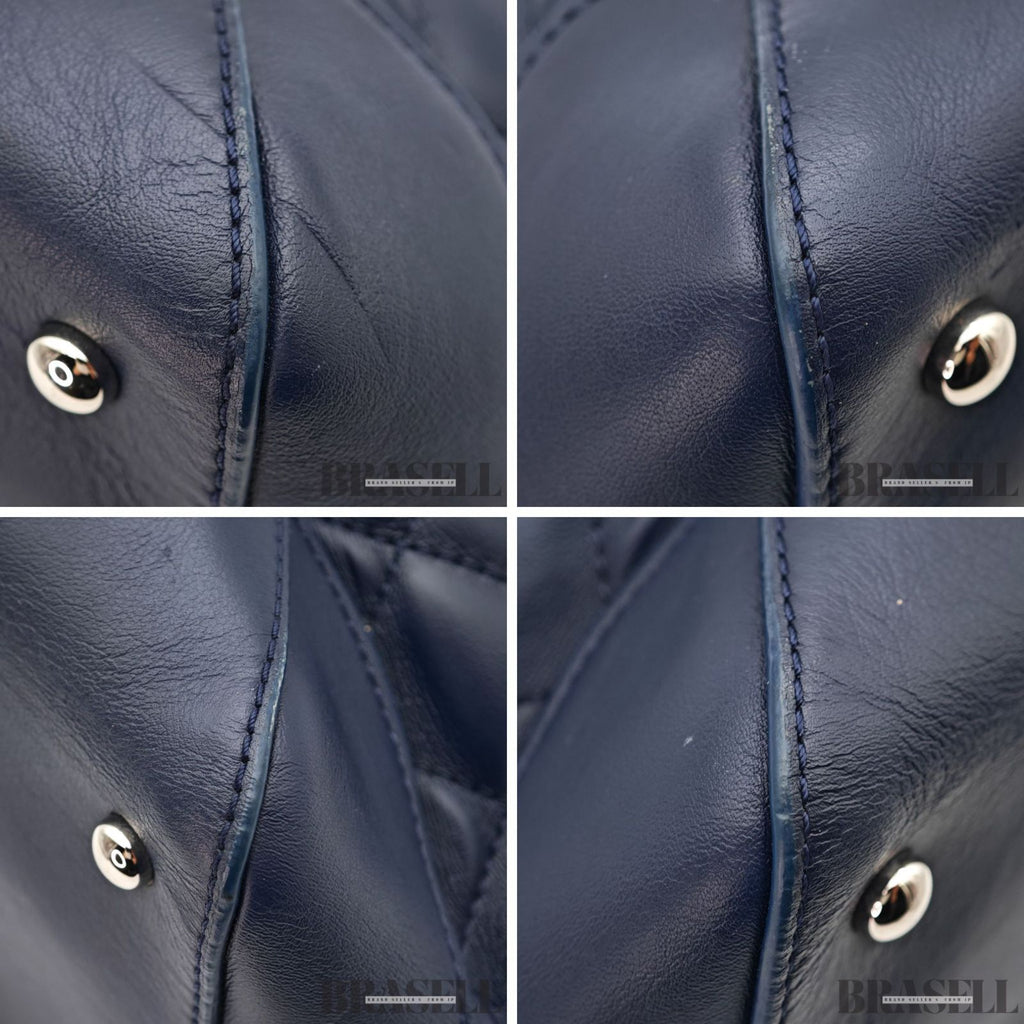 CHANEL Matelasse 2way Chain Shoulder Bag Tote Bag Lambskin 【ImportFeeFREE】