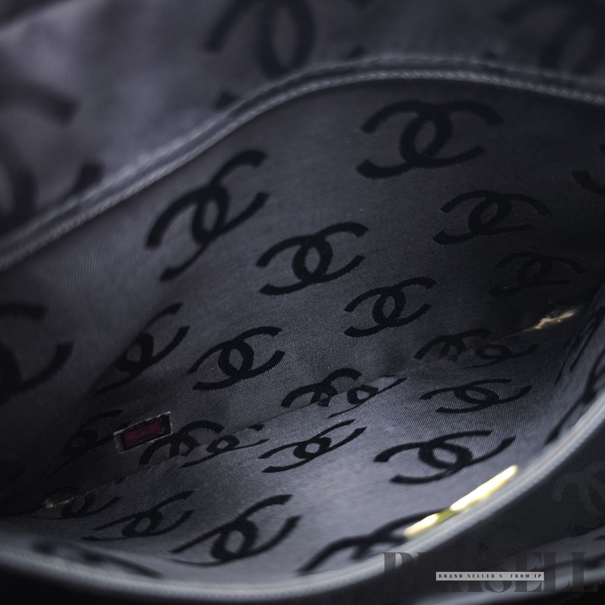 CHANEL Wild Stitch Hand Bag Black Gold Hardware CC Logo 【ImportFeeFREE】