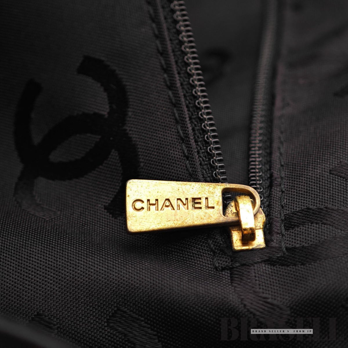 CHANEL Wild Stitch Hand Bag Black Gold Hardware CC Logo 【ImportFeeFREE】