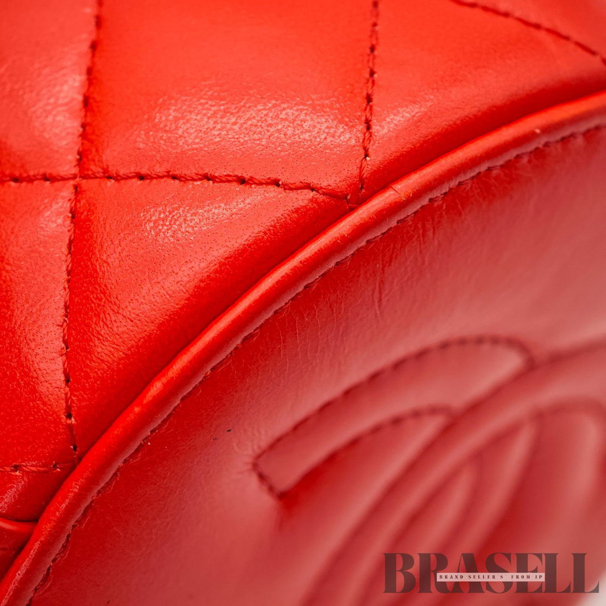 CHANEL Matelasse Vanity 2Way Handbag Shoulder Bag Red Leather 【ImportFeeFREE】