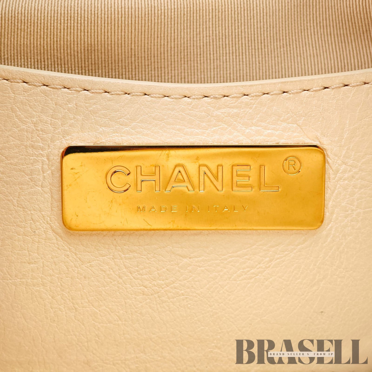 CHANEL Matelasse Waist Bag Bum Bag Mini Bag Lambskin White 【ImportFeeFREE】